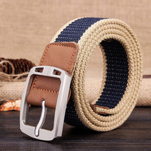 Load image into Gallery viewer, Men Fashion Outdoor Sports Waistband Canvas Adjustable Casual Waist Belt Gift - provenclothes
