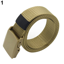 Load image into Gallery viewer, Men’s Cool Canvas Fabric Webbing Durable Outdoor Camping Tactical Waist Belt - provenclothes