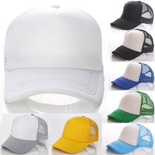 Load image into Gallery viewer, Unisex Attractive Baseball Cap Trucker Mesh Blank Visor Adjustable Sun Hat - provenclothes