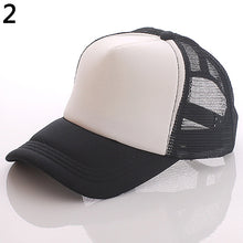 Load image into Gallery viewer, Unisex Attractive Baseball Cap Trucker Mesh Blank Visor Adjustable Sun Hat - provenclothes