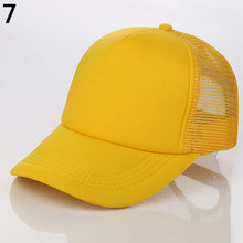 Load image into Gallery viewer, Unisex Attractive Baseball Cap Trucker Mesh Blank Visor Adjustable Sun Hat - provenclothes