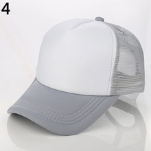 Load image into Gallery viewer, Unisex Attractive Baseball Cap Trucker Mesh Blank Visor Adjustable Sun Hat - provenclothes