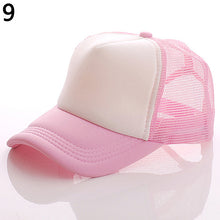Load image into Gallery viewer, Unisex Attractive Baseball Cap Trucker Mesh Blank Visor Adjustable Sun Hat - provenclothes