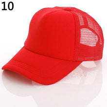 Load image into Gallery viewer, Unisex Attractive Baseball Cap Trucker Mesh Blank Visor Adjustable Sun Hat - provenclothes