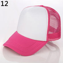 Load image into Gallery viewer, Unisex Attractive Baseball Cap Trucker Mesh Blank Visor Adjustable Sun Hat - provenclothes
