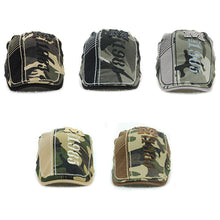 Load image into Gallery viewer, Men Outdoor Adjustable Camouflage Splicing Letter Sun Hats Peaked Caps Beret - provenclothes