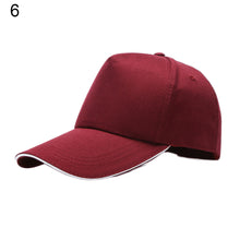 Load image into Gallery viewer, Casual Men Women Baseball Cap Adjustable Outdoor Sports Solid Color Visor Hat - provenclothes