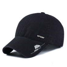 Load image into Gallery viewer, Men's Fashion Solid Color Baseball Cap Adjustable Peaked Snapback Sports Hat - provenclothes