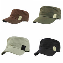 Load image into Gallery viewer, Men Outdoors Combat Field Military Flat Roof Sun Hat Cadet Patrol Bush Hat Cap - provenclothes
