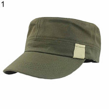 Load image into Gallery viewer, Men Outdoors Combat Field Military Flat Roof Sun Hat Cadet Patrol Bush Hat Cap - provenclothes