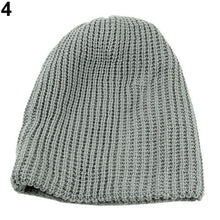 Load image into Gallery viewer, Men Winter Knitting Baggy Cap Casual Warm Keeper Beanie Knitted Crochet Hat - provenclothes