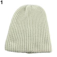 Load image into Gallery viewer, Men Winter Knitting Baggy Cap Casual Warm Keeper Beanie Knitted Crochet Hat - provenclothes