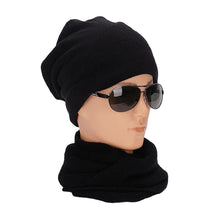 Load image into Gallery viewer, Men Autumn Winter Beanie Casual Warm Solid Color Thicken Knitted Hat Xmas Gift - provenclothes