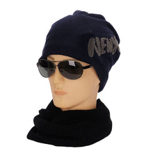 Load image into Gallery viewer, Men Autumn Winter Beanie Casual Warm Solid Color Thicken Knitted Hat Xmas Gift - provenclothes
