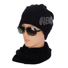 Load image into Gallery viewer, Men Autumn Winter Beanie Casual Warm Solid Color Thicken Knitted Hat Xmas Gift - provenclothes