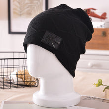 Load image into Gallery viewer, Men Autumn Winter Beanie Casual Warm Solid Color Hip Hop Knitted Hat Xmas Gift - provenclothes