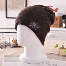 Load image into Gallery viewer, Men Autumn Winter Beanie Casual Warm Solid Color Hip Hop Knitted Hat Xmas Gift - provenclothes