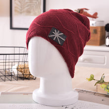 Load image into Gallery viewer, Men Autumn Winter Beanie Casual Warm Solid Color Hip Hop Knitted Hat Xmas Gift - provenclothes