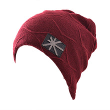 Load image into Gallery viewer, Men Autumn Winter Beanie Casual Warm Solid Color Hip Hop Knitted Hat Xmas Gift - provenclothes