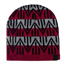 Load image into Gallery viewer, Men Winter Outdoor Wavy Stripe Fleece Lined Beanie Skull Cap Warm Knitted Hat - provenclothes