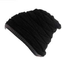 Load image into Gallery viewer, Fashion Beanie Men Winter Warm Faux Fur Lined Baggy Hat Ski Skull Hip-Hop Cap - provenclothes