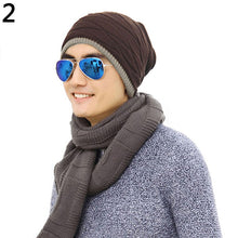 Load image into Gallery viewer, Fashion Beanie Men Winter Warm Faux Fur Lined Baggy Hat Ski Skull Hip-Hop Cap - provenclothes