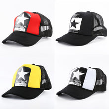 Load image into Gallery viewer, Men Women Adjustable Baseball Cap Star Pattern Breathable Sports Mesh Hat - provenclothes
