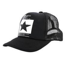 Load image into Gallery viewer, Men Women Adjustable Baseball Cap Star Pattern Breathable Sports Mesh Hat - provenclothes