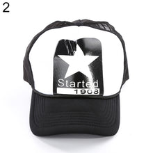 Load image into Gallery viewer, Men Women Adjustable Baseball Cap Star Pattern Breathable Sports Mesh Hat - provenclothes