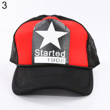 Load image into Gallery viewer, Men Women Adjustable Baseball Cap Star Pattern Breathable Sports Mesh Hat - provenclothes