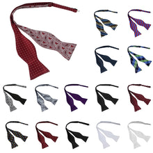 Load image into Gallery viewer, Men Adjustable Self Bow Ties Necktie Neckwear Business Wedding Party Supplies - provenclothes