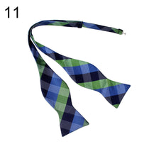 Load image into Gallery viewer, Men Adjustable Self Bow Ties Necktie Neckwear Business Wedding Party Supplies - provenclothes