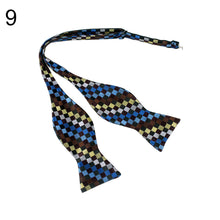 Load image into Gallery viewer, Men Adjustable Self Bow Ties Necktie Neckwear Business Wedding Party Supplies - provenclothes