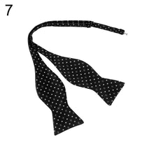 Load image into Gallery viewer, Men Adjustable Self Bow Ties Necktie Neckwear Business Wedding Party Supplies - provenclothes