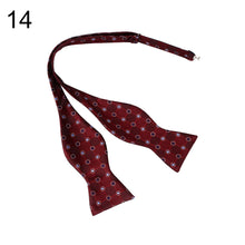 Load image into Gallery viewer, Men Adjustable Self Bow Ties Necktie Neckwear Business Wedding Party Supplies - provenclothes