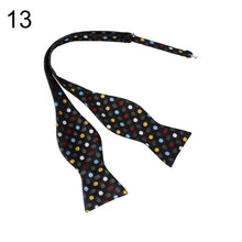 Load image into Gallery viewer, Men Adjustable Self Bow Ties Necktie Neckwear Business Wedding Party Supplies - provenclothes