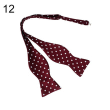 Load image into Gallery viewer, Men Adjustable Self Bow Ties Necktie Neckwear Business Wedding Party Supplies - provenclothes