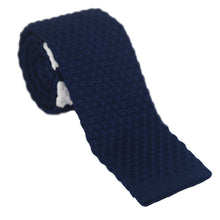 Load image into Gallery viewer, Men's Fashion Stripes Printing Mesh Necktie Knit Narrow Slim Weave Tie Suit - provenclothes