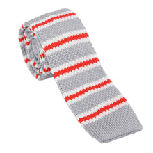 Load image into Gallery viewer, Men's Fashion Stripes Printing Mesh Necktie Knit Narrow Slim Weave Tie Suit - provenclothes