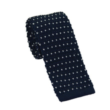 Load image into Gallery viewer, Men's Fashion Stripes Printing Mesh Necktie Knit Narrow Slim Weave Tie Suit - provenclothes
