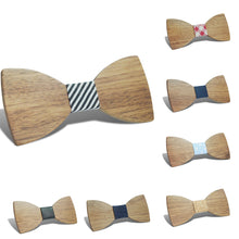 Load image into Gallery viewer, Creative Wooden Bow Tie Business Men Necktie Handmade Tie Party Suit Accessory - provenclothes