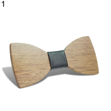 Load image into Gallery viewer, Creative Wooden Bow Tie Business Men Necktie Handmade Tie Party Suit Accessory - provenclothes