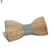 Load image into Gallery viewer, Creative Wooden Bow Tie Business Men Necktie Handmade Tie Party Suit Accessory - provenclothes