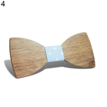 Load image into Gallery viewer, Creative Wooden Bow Tie Business Men Necktie Handmade Tie Party Suit Accessory - provenclothes