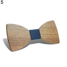 Load image into Gallery viewer, Creative Wooden Bow Tie Business Men Necktie Handmade Tie Party Suit Accessory - provenclothes