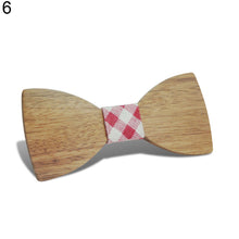 Load image into Gallery viewer, Creative Wooden Bow Tie Business Men Necktie Handmade Tie Party Suit Accessory - provenclothes