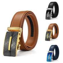 Load image into Gallery viewer, Men's Fashion Automatic Buckle Sided Faux Leather Business Style Casual Belt - provenclothes