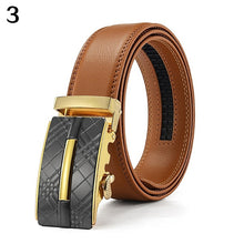 Load image into Gallery viewer, Men's Fashion Automatic Buckle Sided Faux Leather Business Style Casual Belt - provenclothes