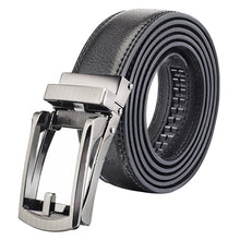 Load image into Gallery viewer, Men's Fashion Automatic Buckle Sided Faux Leather Waistband Business Belt - provenclothes
