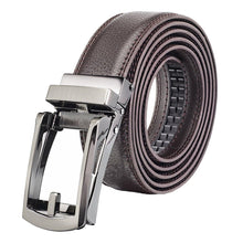 Load image into Gallery viewer, Men's Fashion Automatic Buckle Sided Faux Leather Waistband Business Belt - provenclothes